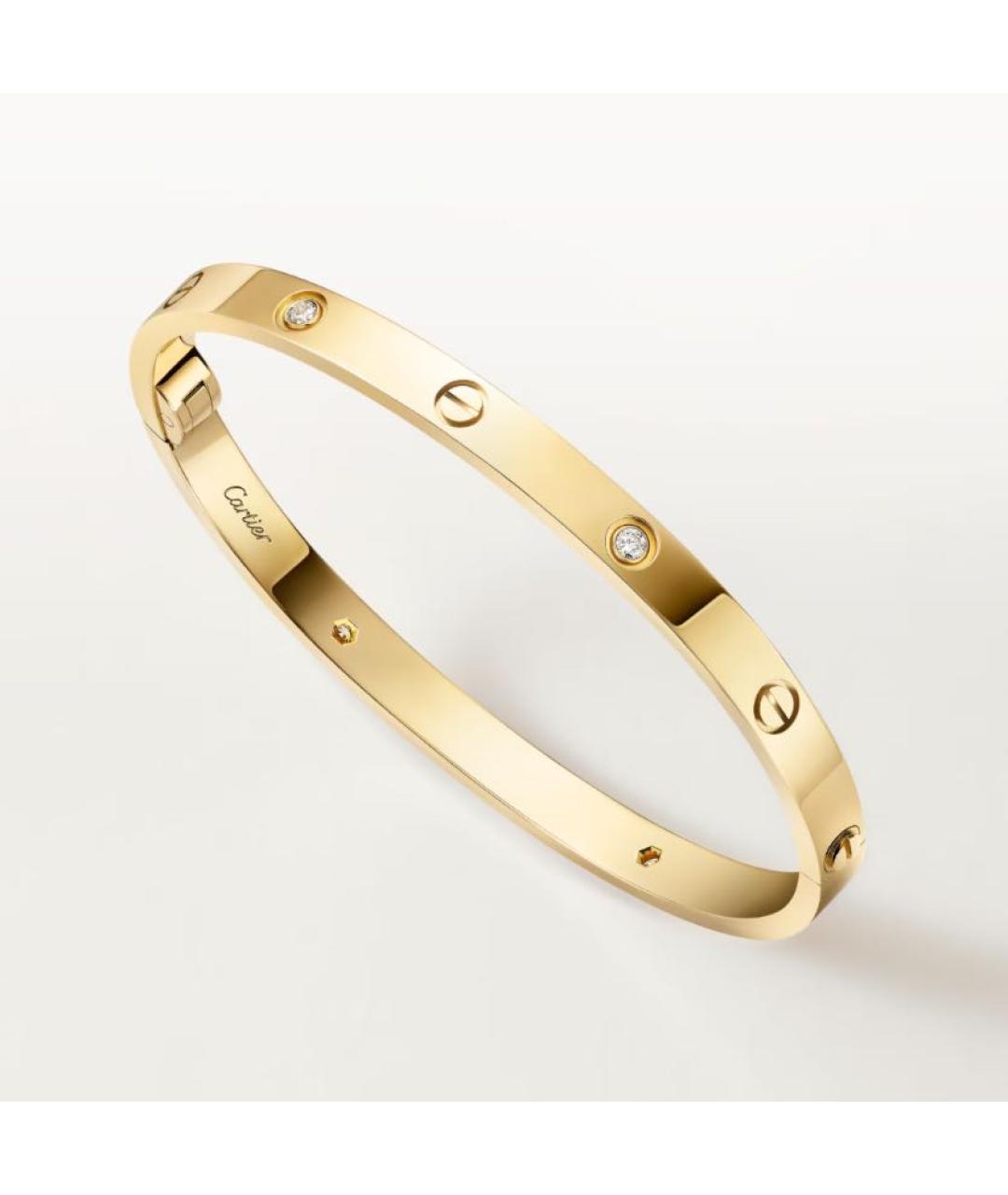 CARTIER Золотой браслет из желтого золота, фото 2