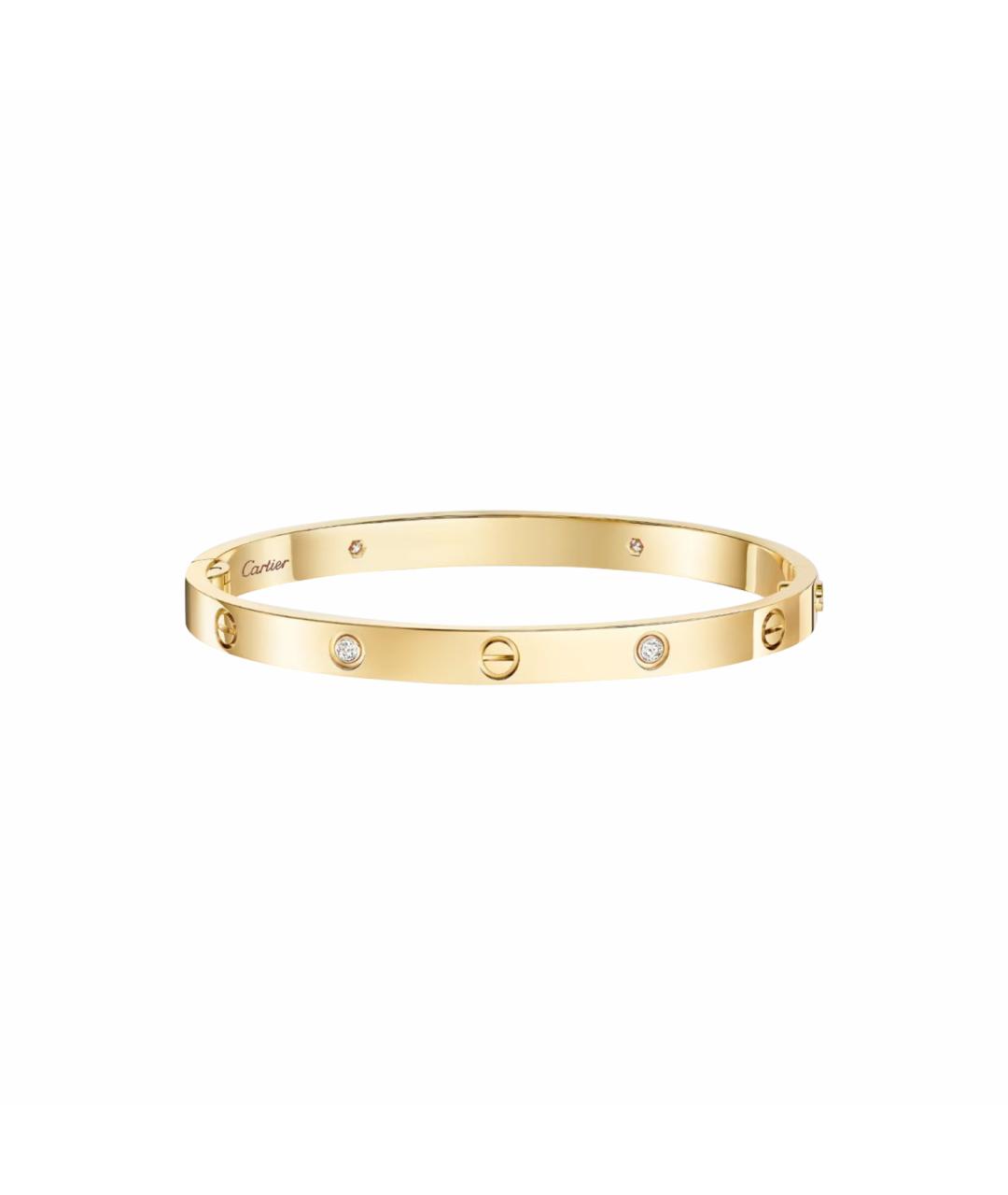 CARTIER Золотой браслет из желтого золота, фото 1