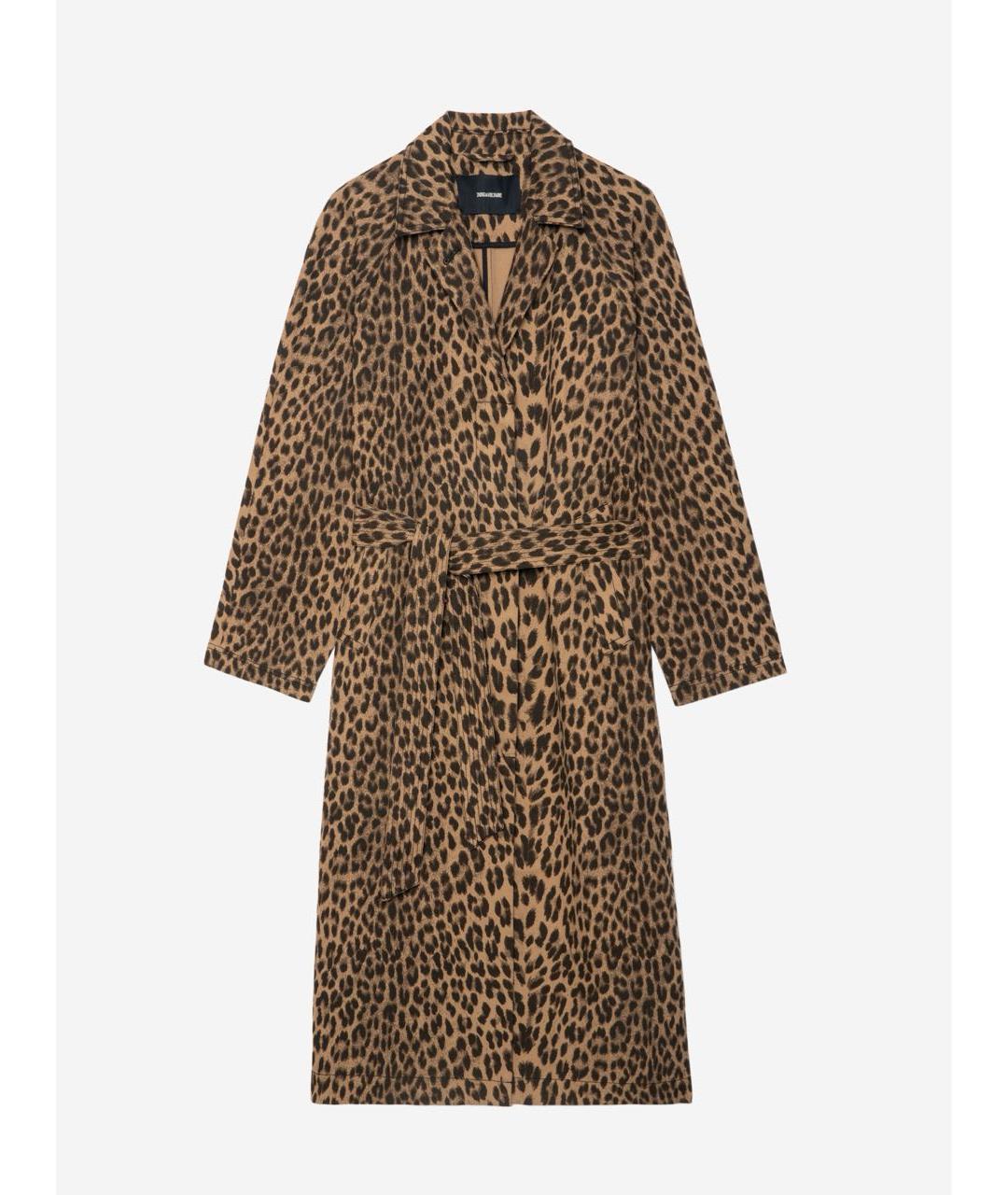 ZADIG & VOLTAIRE Мульти хлопковое пальто, фото 5