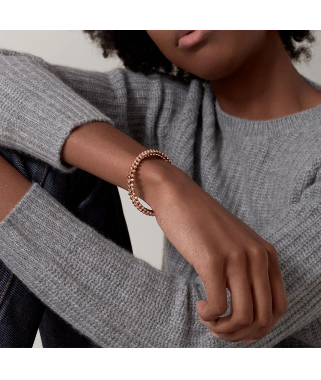 CARTIER Розовый браслет из розового золота, фото 3