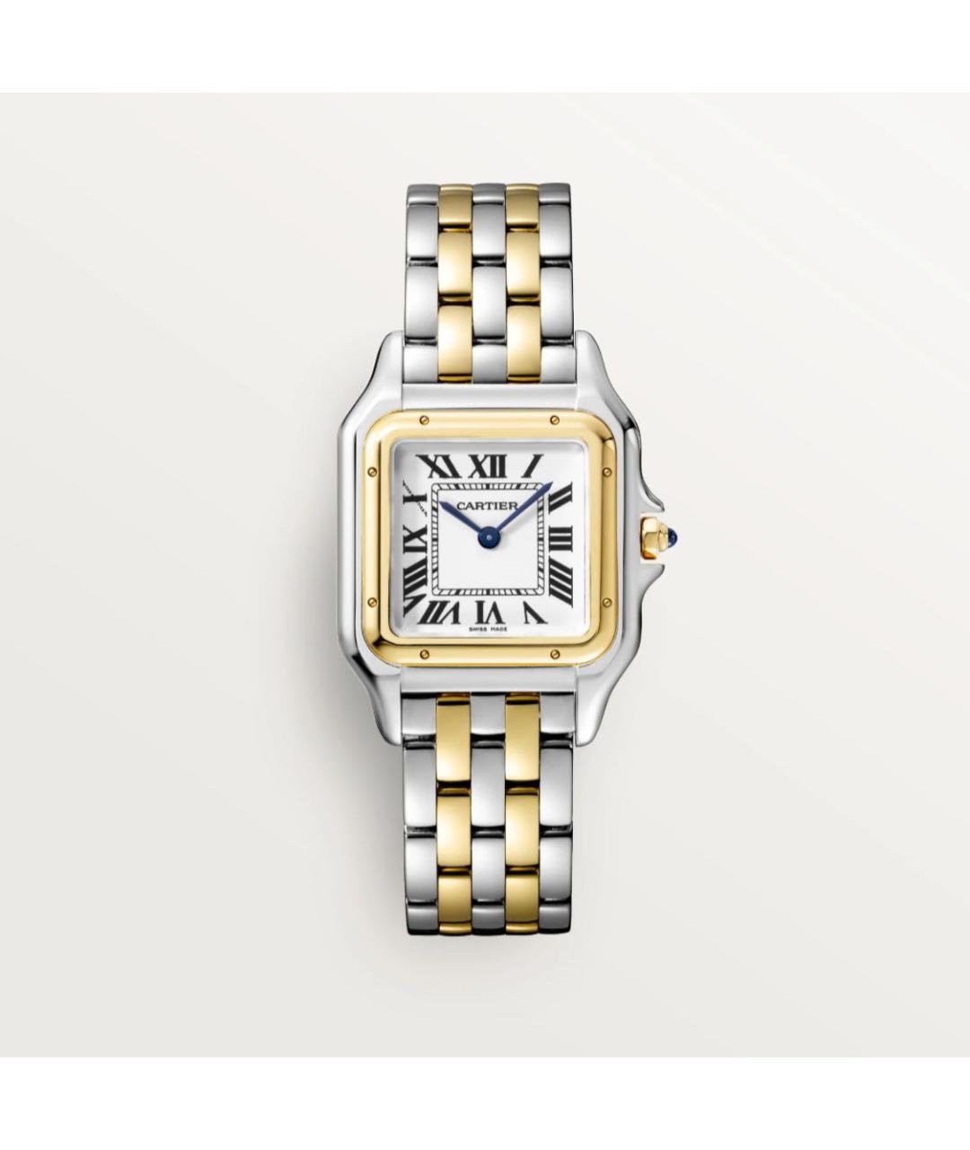 CARTIER Серебряные часы из желтого золота, фото 5