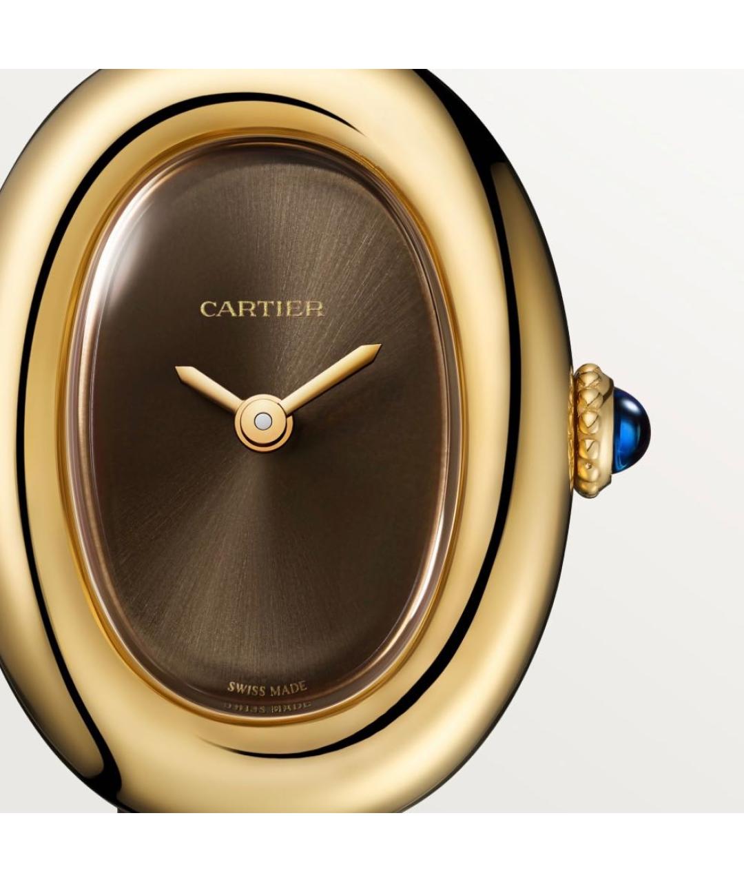 CARTIER Золотые часы из желтого золота, фото 2