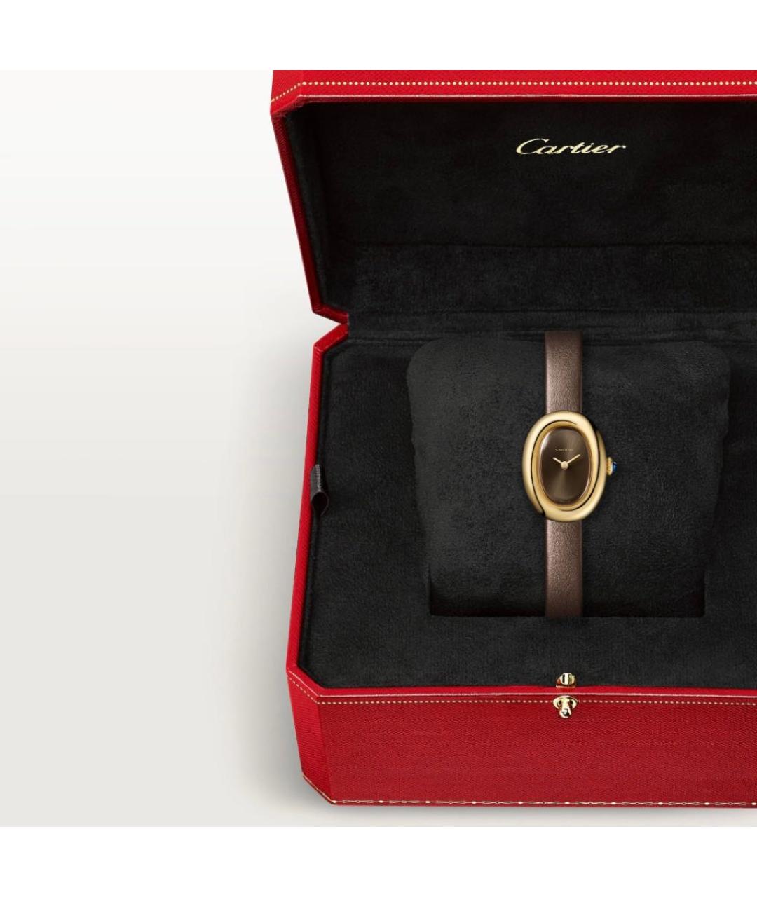 CARTIER Золотые часы из желтого золота, фото 3