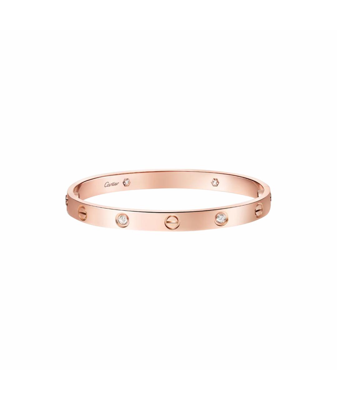 CARTIER Розовый браслет из розового золота, фото 1