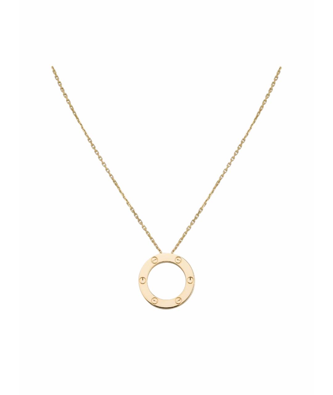 CARTIER Золотая цепочка из желтого золота, фото 1