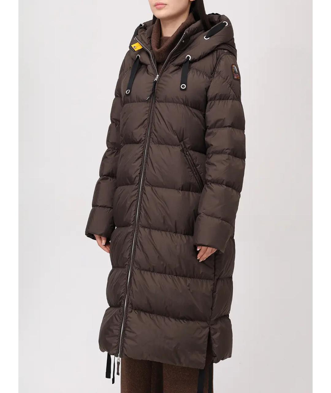PARAJUMPERS Коричневый пуховик, фото 3