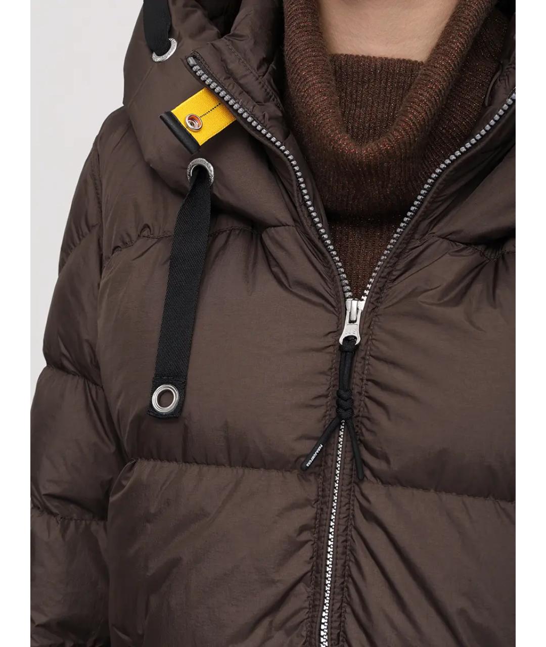 PARAJUMPERS Коричневый пуховик, фото 4
