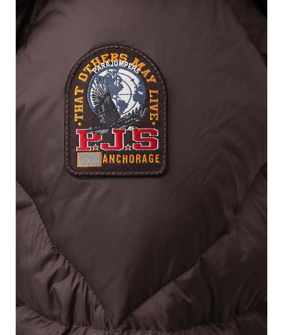 PARAJUMPERS Коричневый пуховик, фото 6