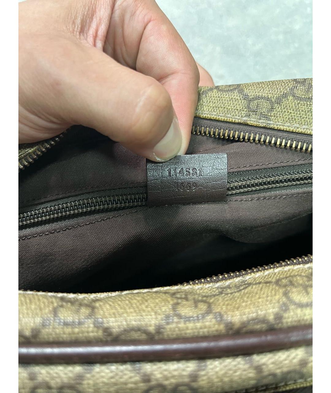 GUCCI Бежевая сумка на плечо, фото 6