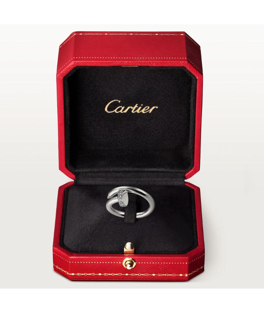 CARTIER Белое кольцо из белого золота, фото 6
