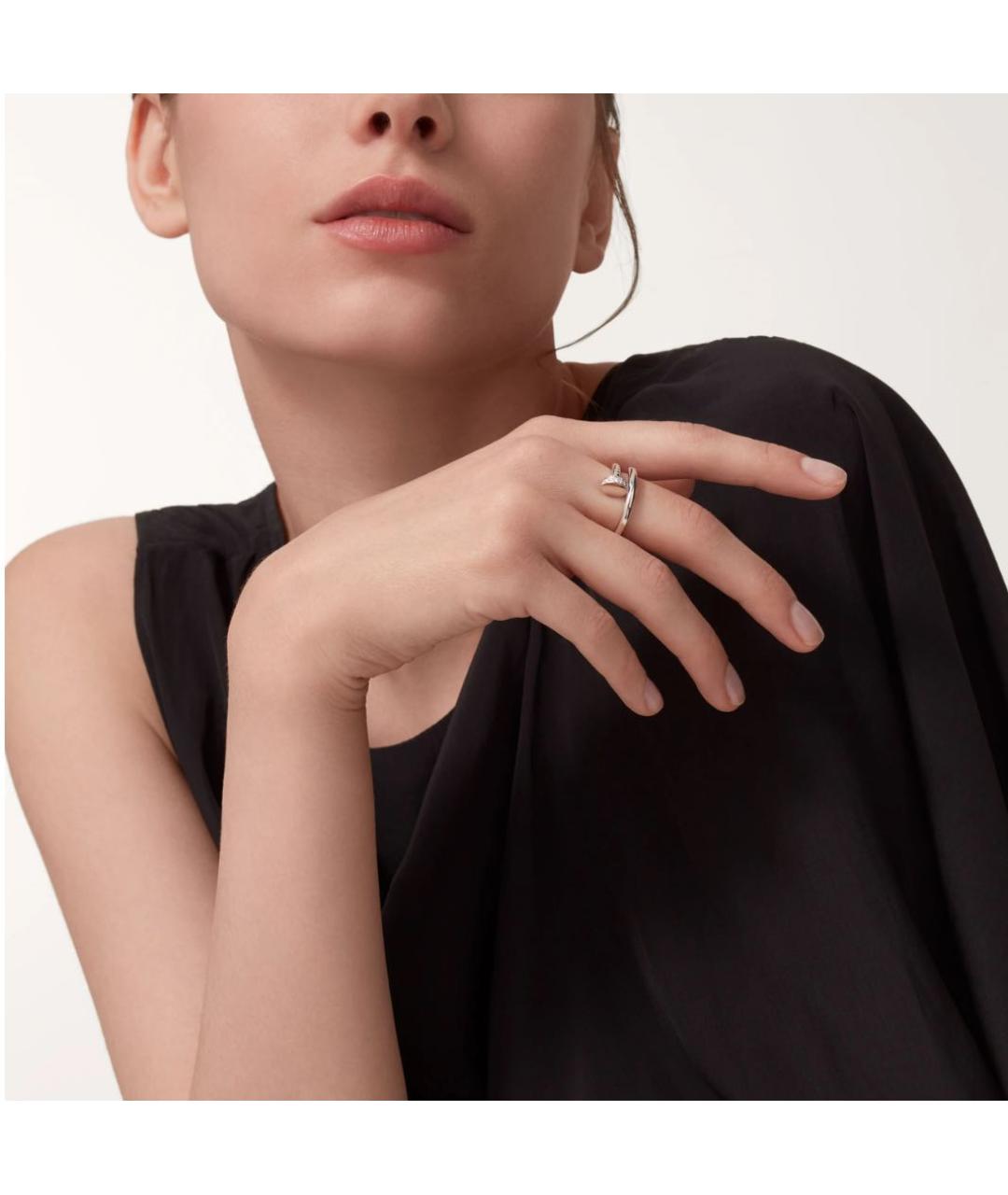 CARTIER Белое кольцо из белого золота, фото 3