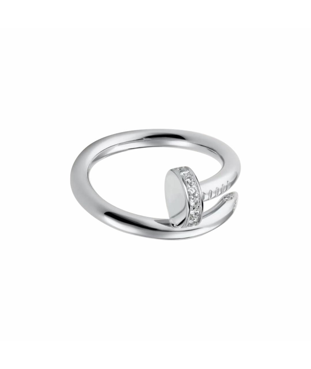 CARTIER Белое кольцо из белого золота, фото 1