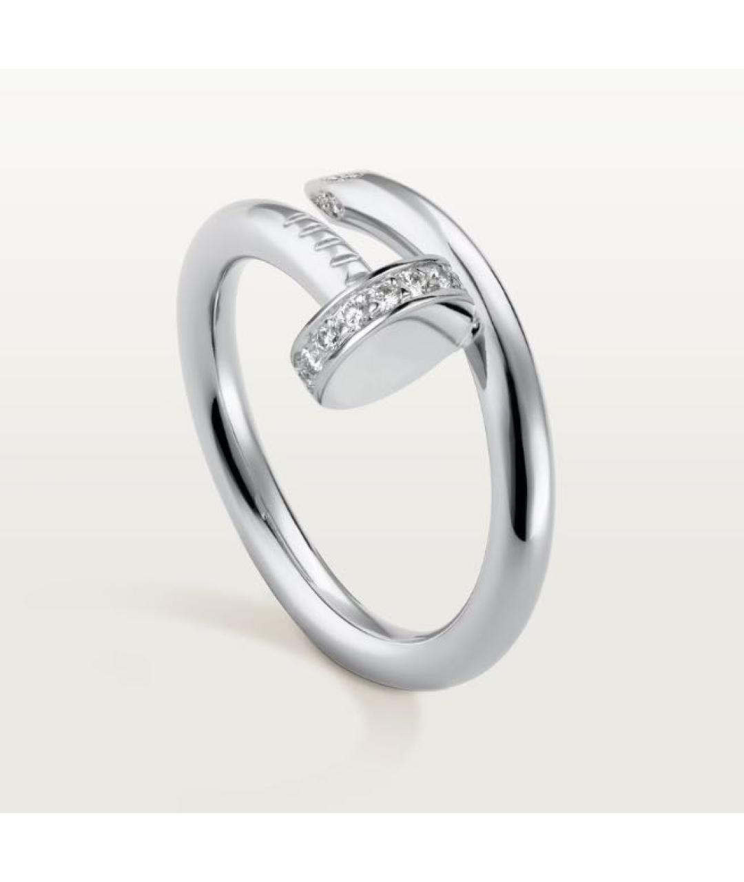 CARTIER Белое кольцо из белого золота, фото 2