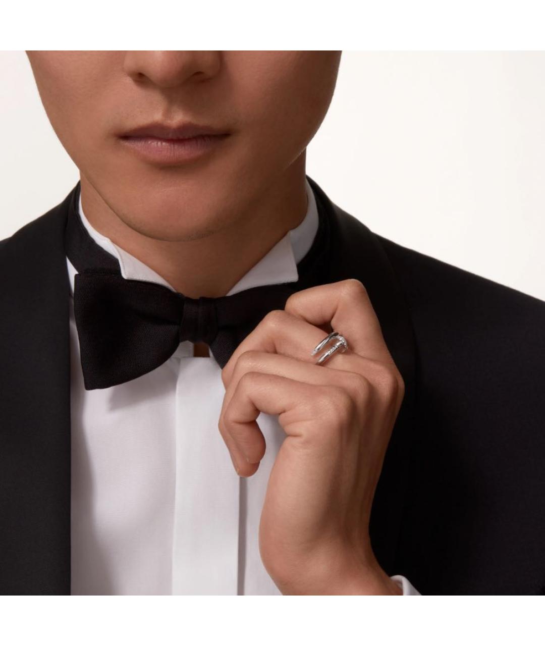CARTIER Белое кольцо из белого золота, фото 4