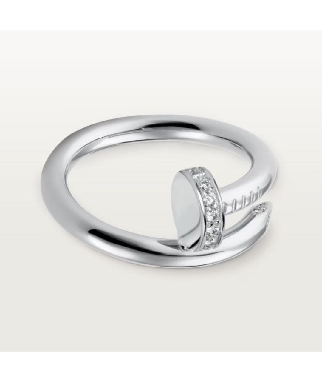 CARTIER Белое кольцо из белого золота, фото 8