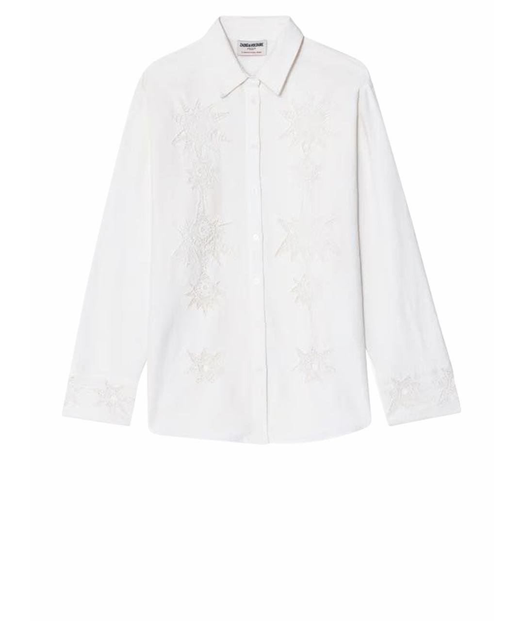 ZADIG & VOLTAIRE Белая хлопковая рубашка, фото 1