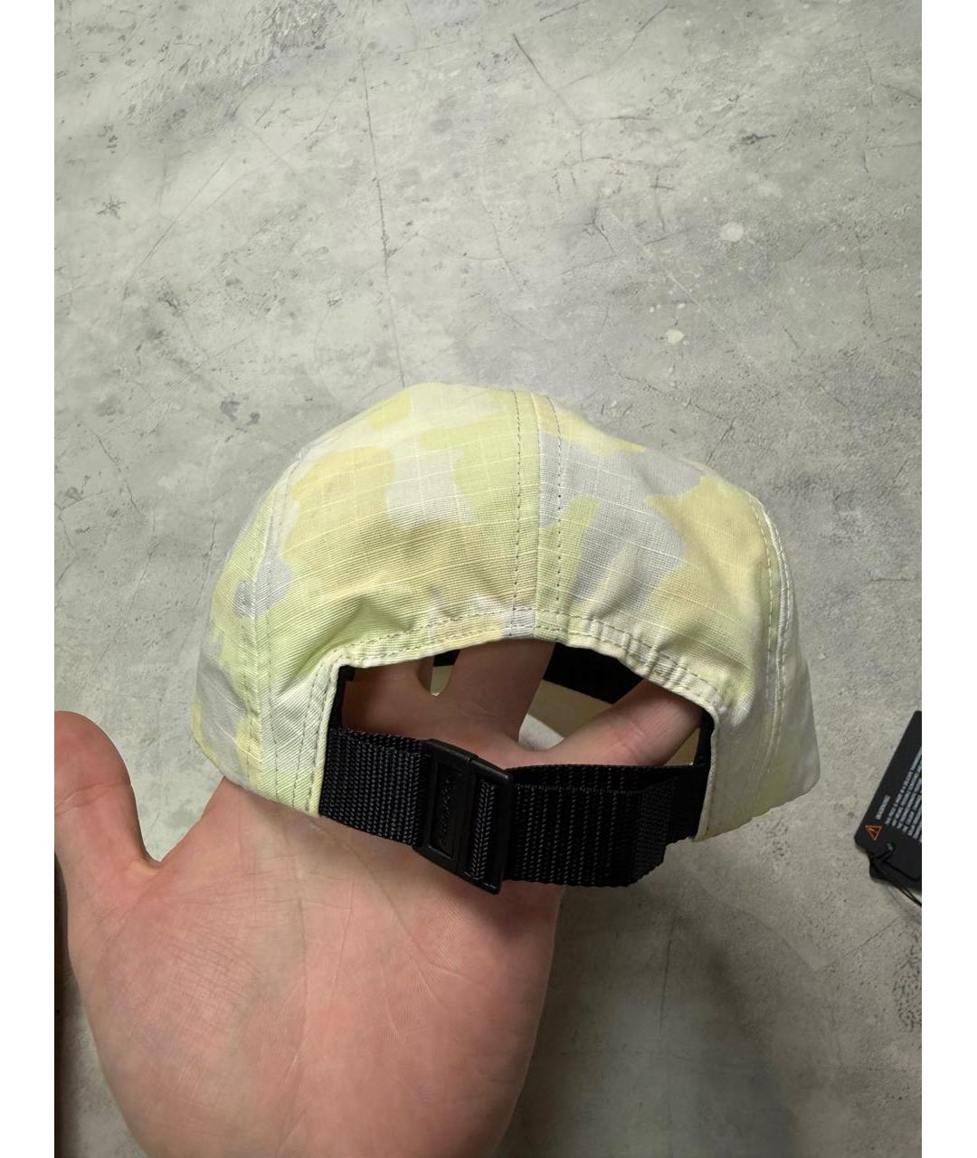 STONE ISLAND Желтая кепка/бейсболка, фото 4