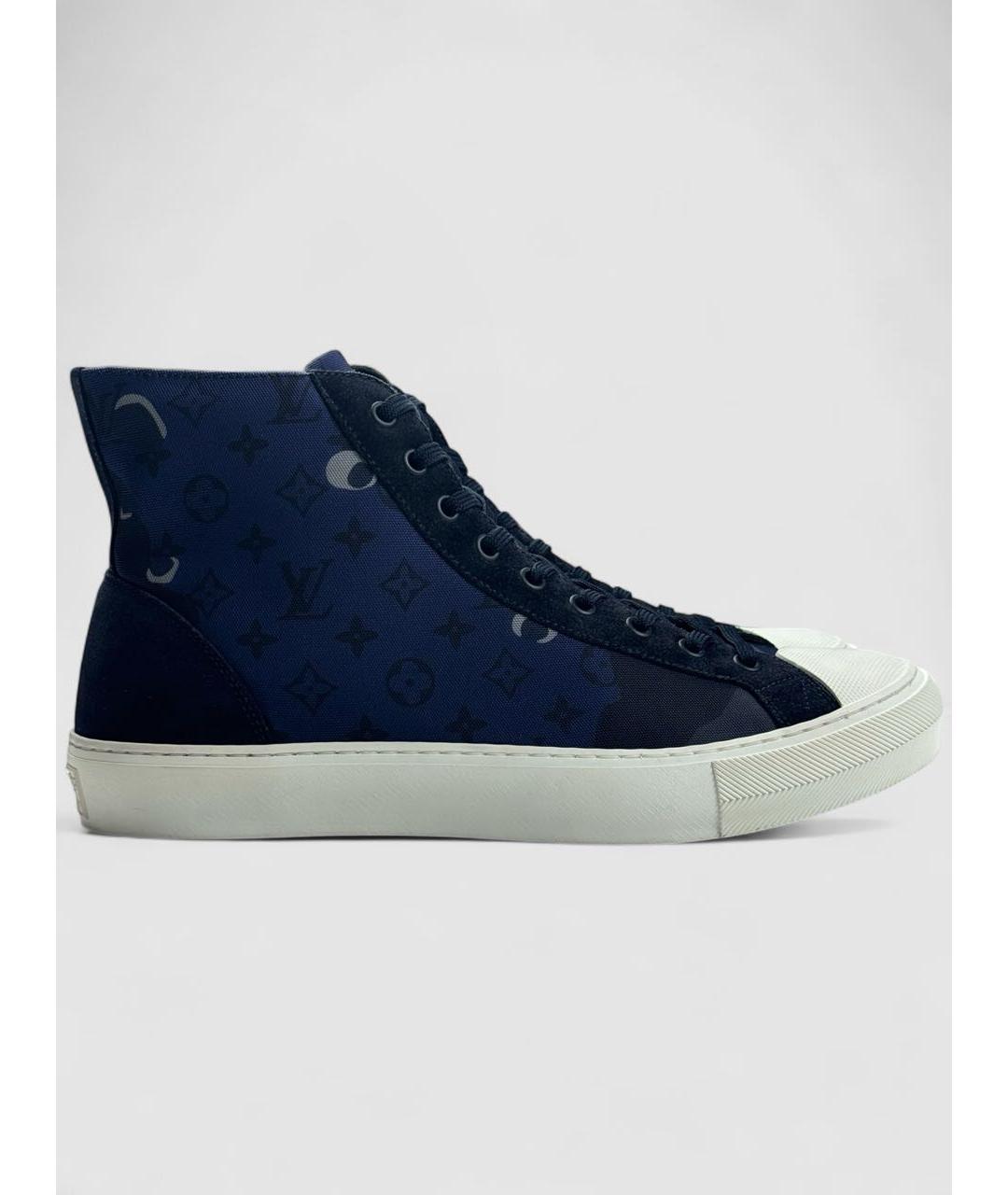 LOUIS VUITTON Темно-синие кроссовки, фото 6