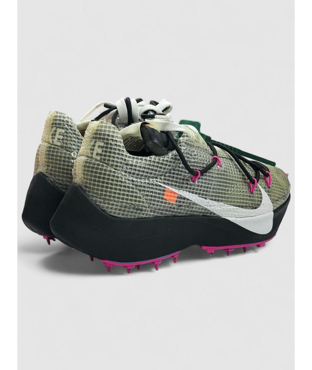 NIKE X OFF-WHITE Серебряные кроссовки, фото 4