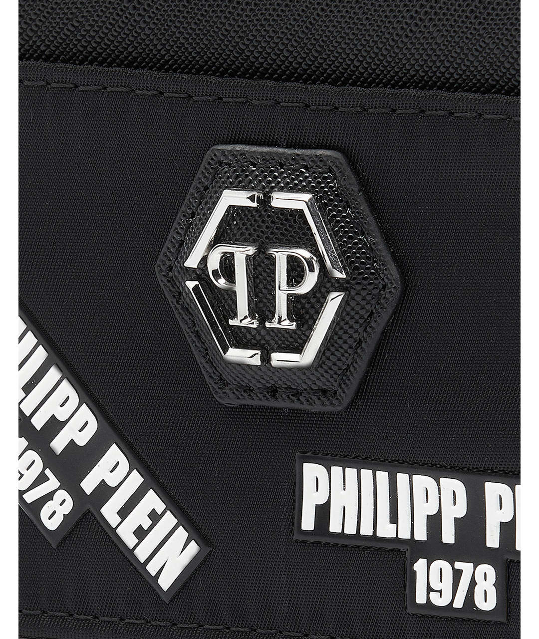 PHILIPP PLEIN Черный кошелек из искусственной кожи, фото 4