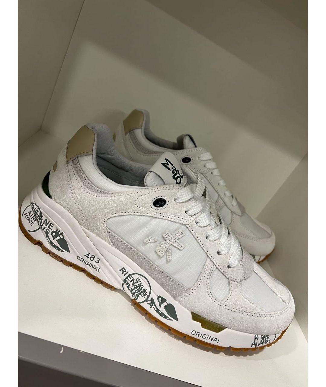 PREMIATA Белые кроссовки, фото 2