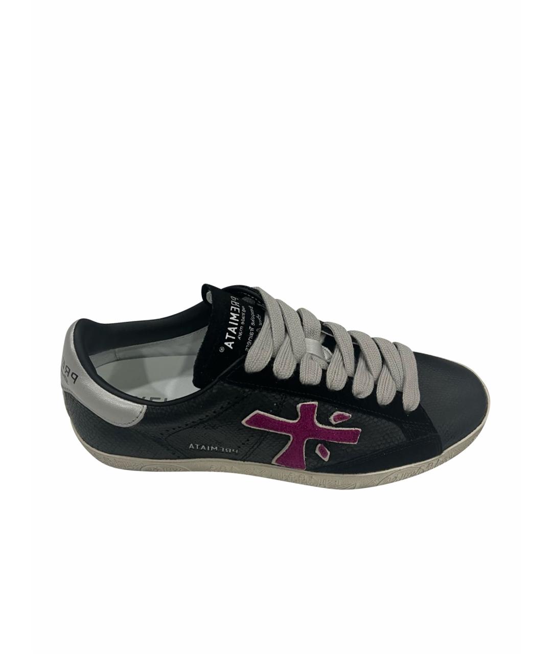 PREMIATA Черные кроссовки, фото 1