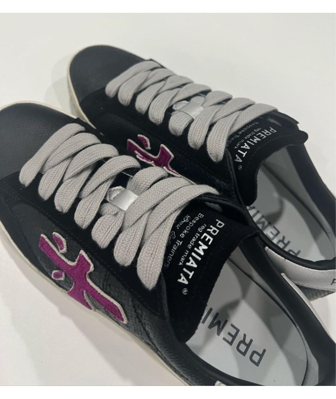 PREMIATA Черные кроссовки, фото 2