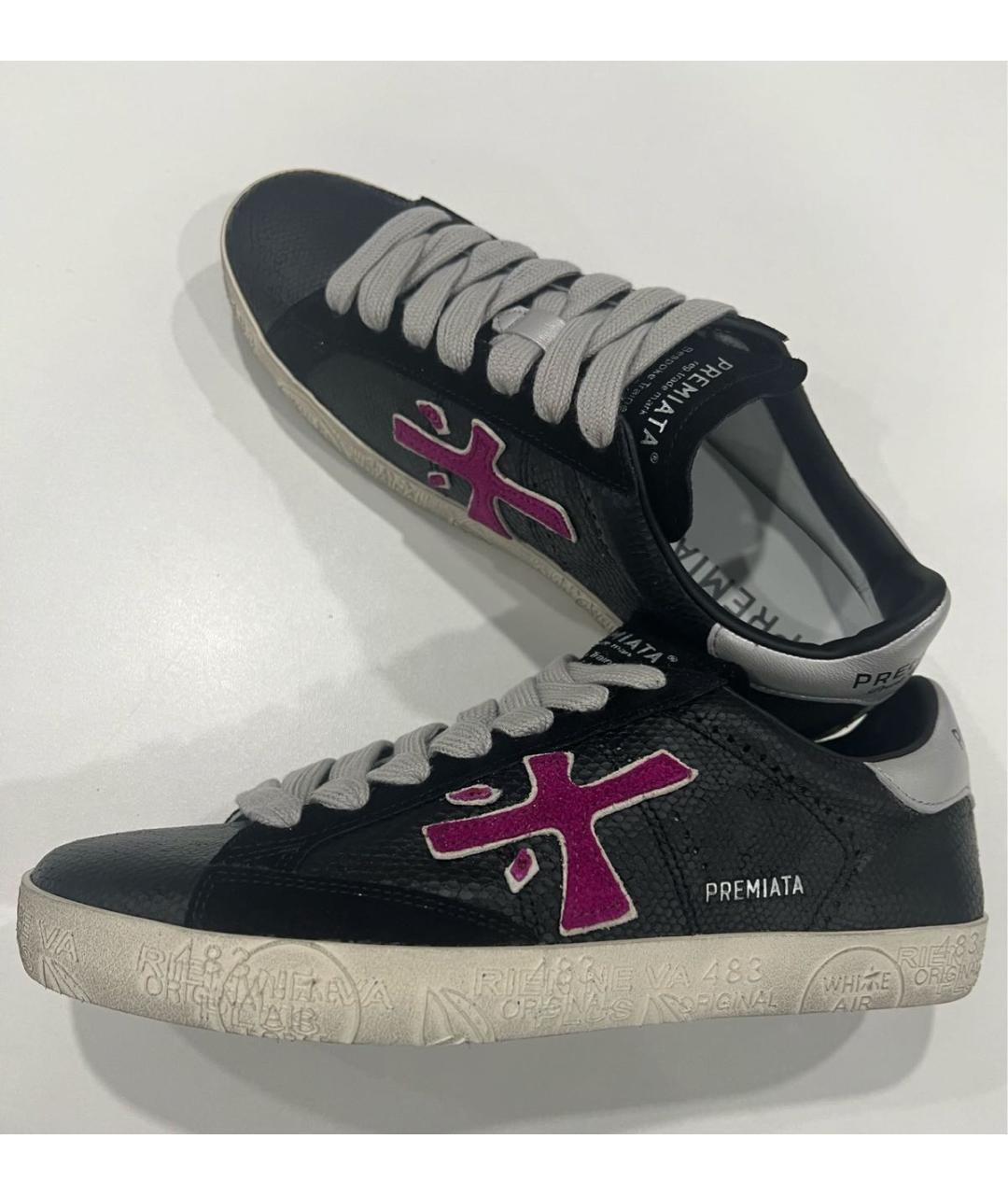 PREMIATA Черные кроссовки, фото 3