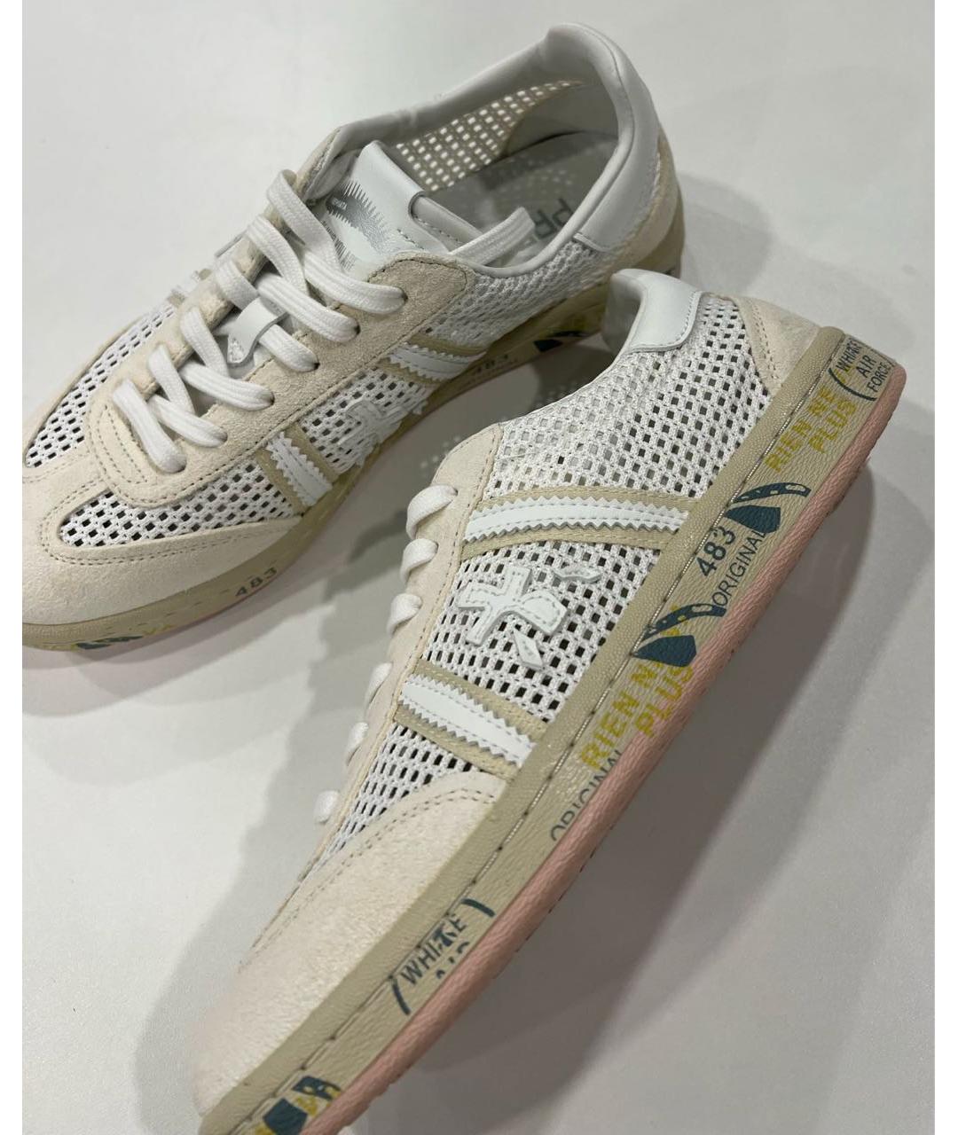 PREMIATA Бежевые кроссовки, фото 4