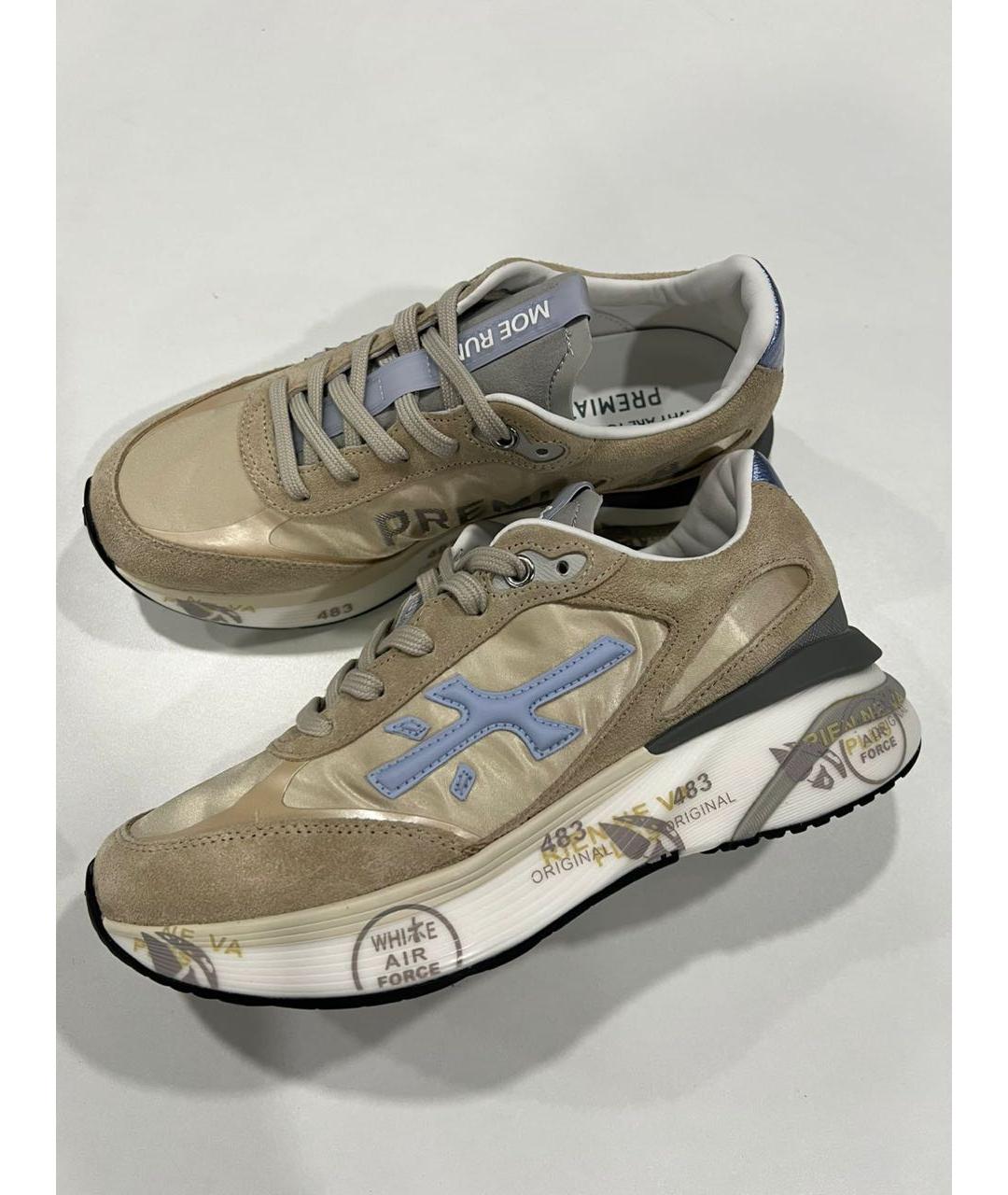 PREMIATA Коричневые кроссовки, фото 2