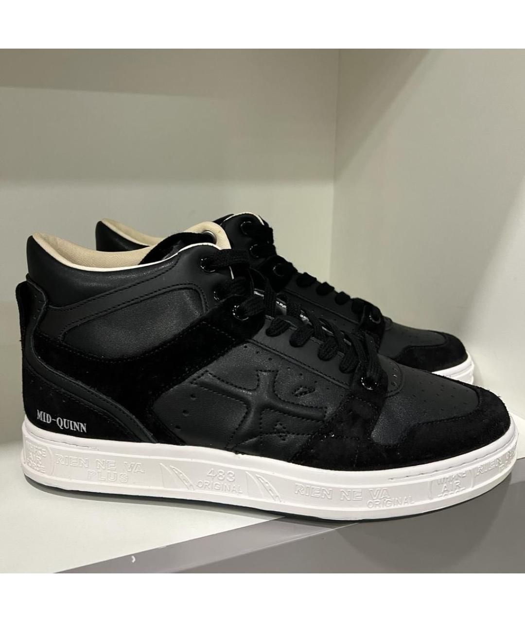 PREMIATA Черные кроссовки, фото 2