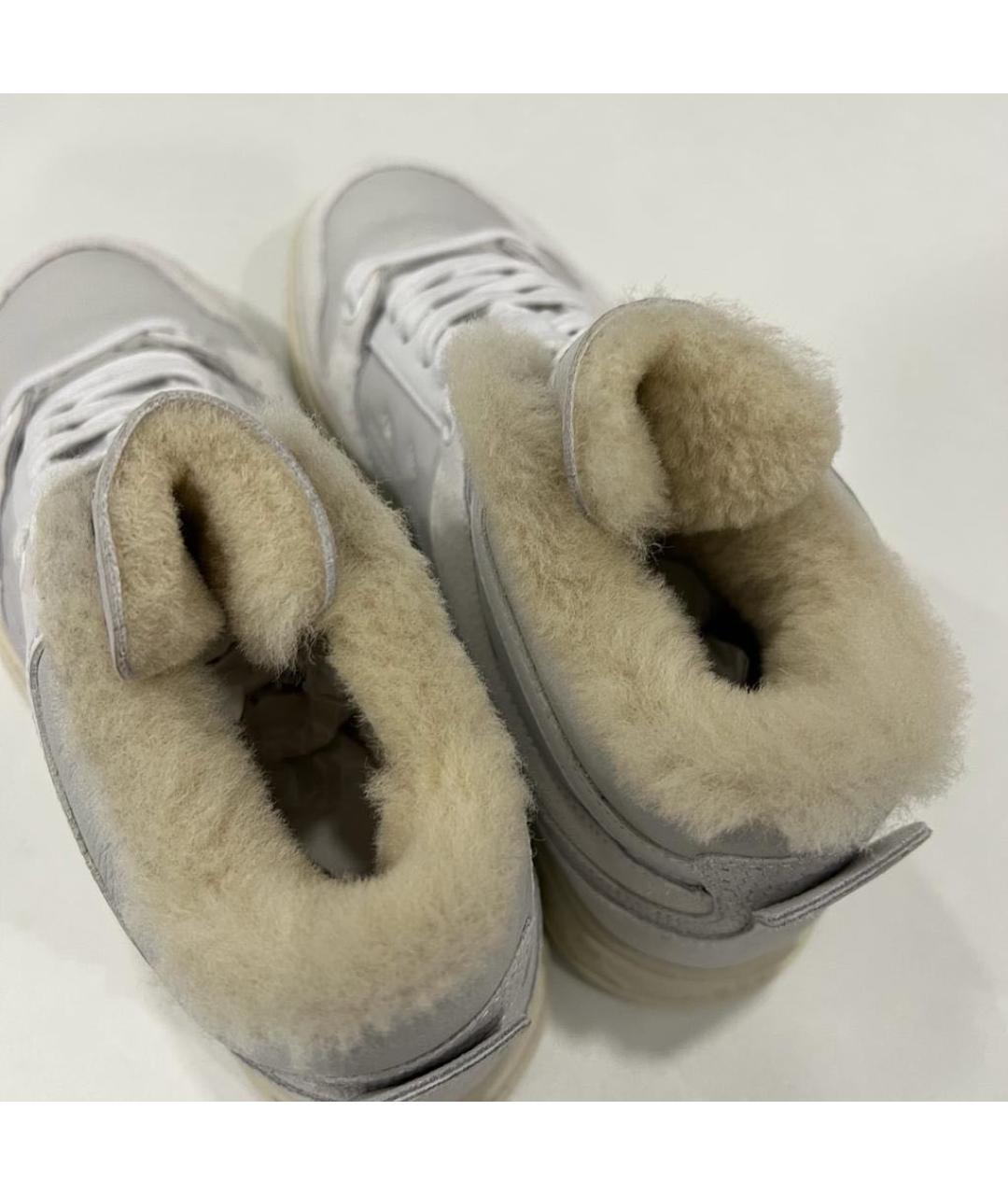 PREMIATA Белые лодочки на низком каблуке, фото 4