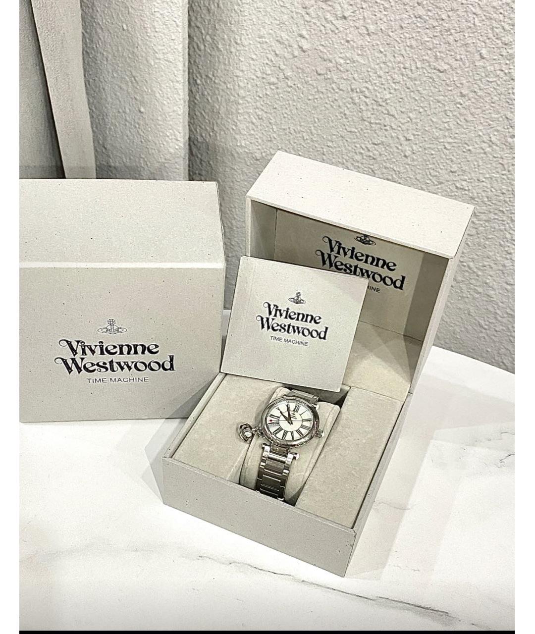 VIVIENNE WESTWOOD Серебряные стальные часы, фото 4