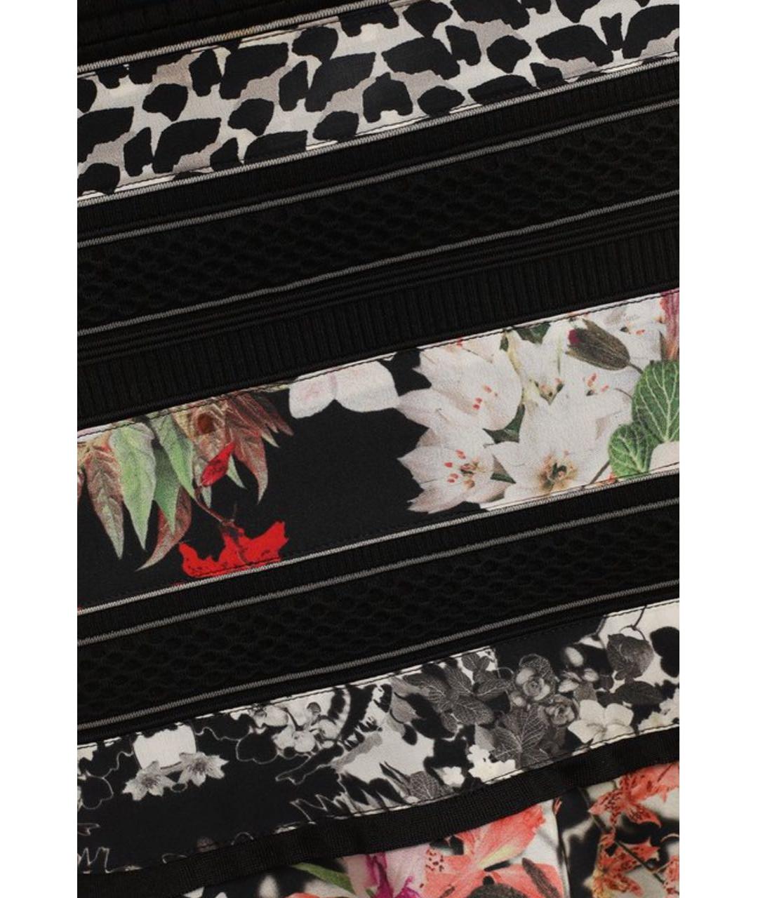 ROBERTO CAVALLI Черное повседневное платье, фото 4