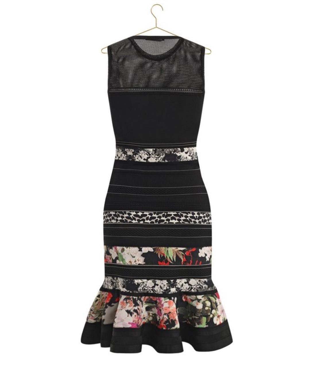 ROBERTO CAVALLI Черное повседневное платье, фото 3