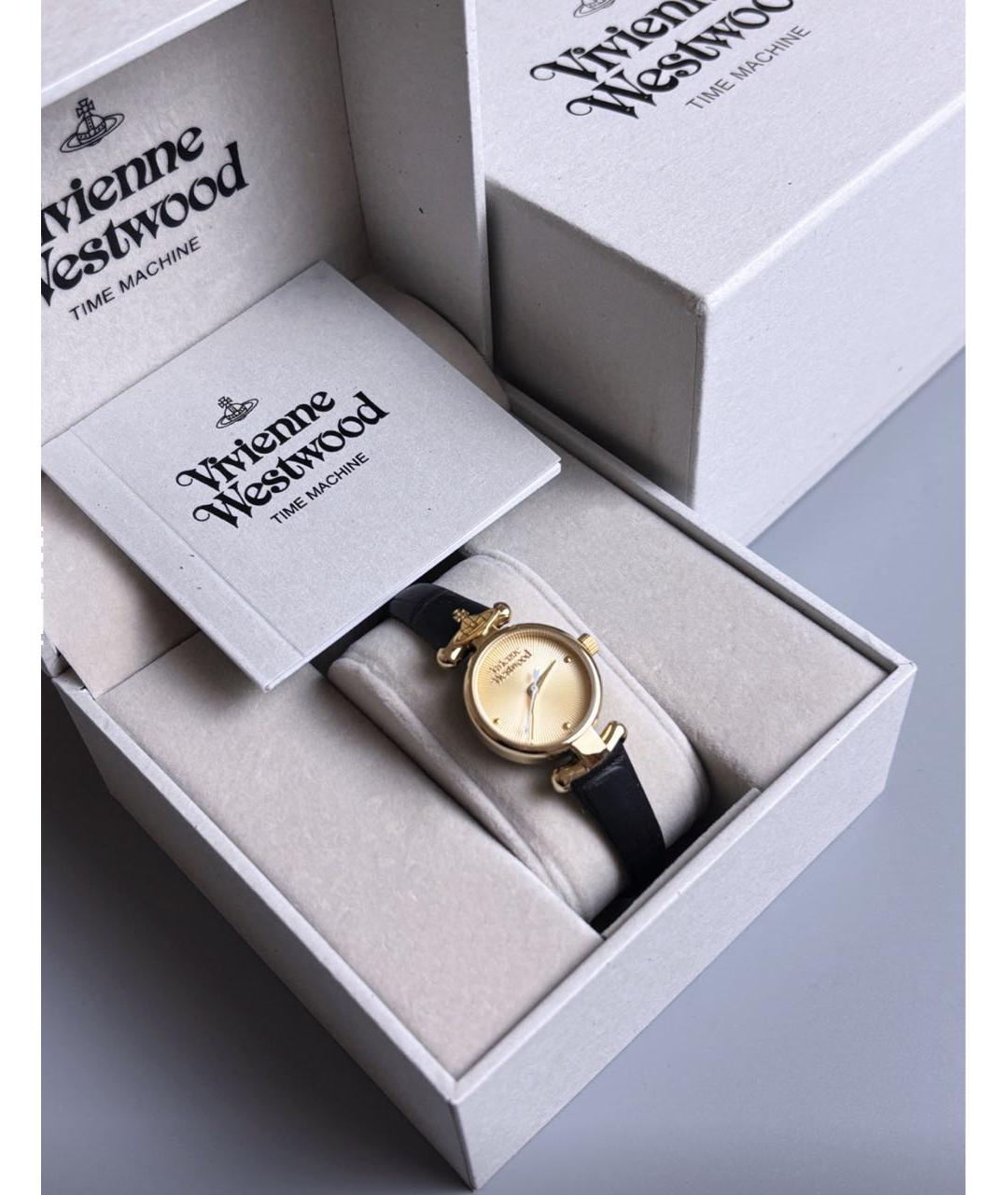 VIVIENNE WESTWOOD Золотые стальные часы, фото 4