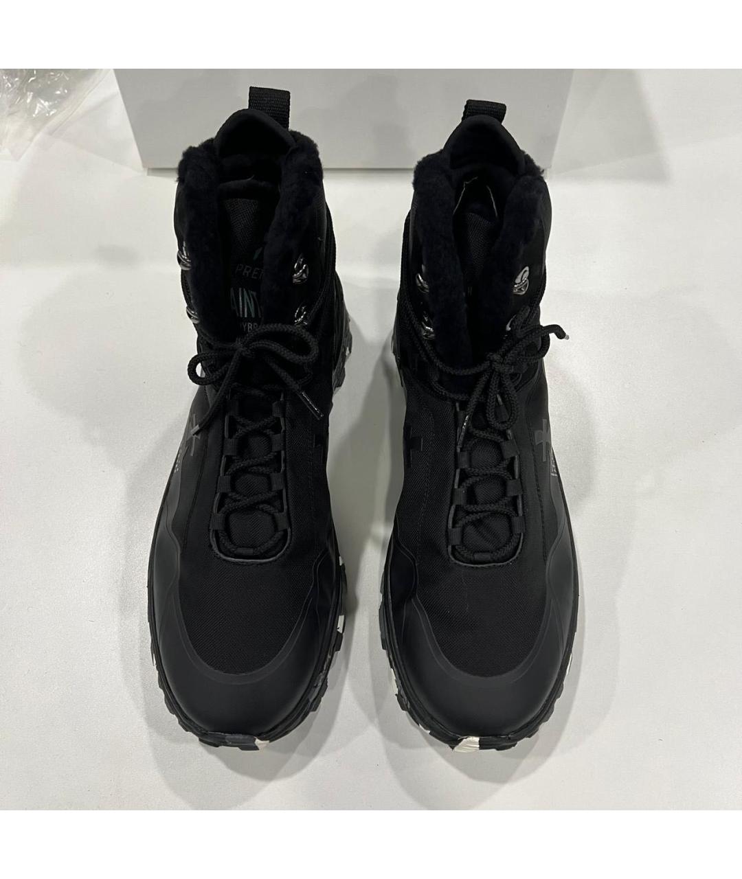 PREMIATA Черные высокие кроссовки / кеды, фото 2