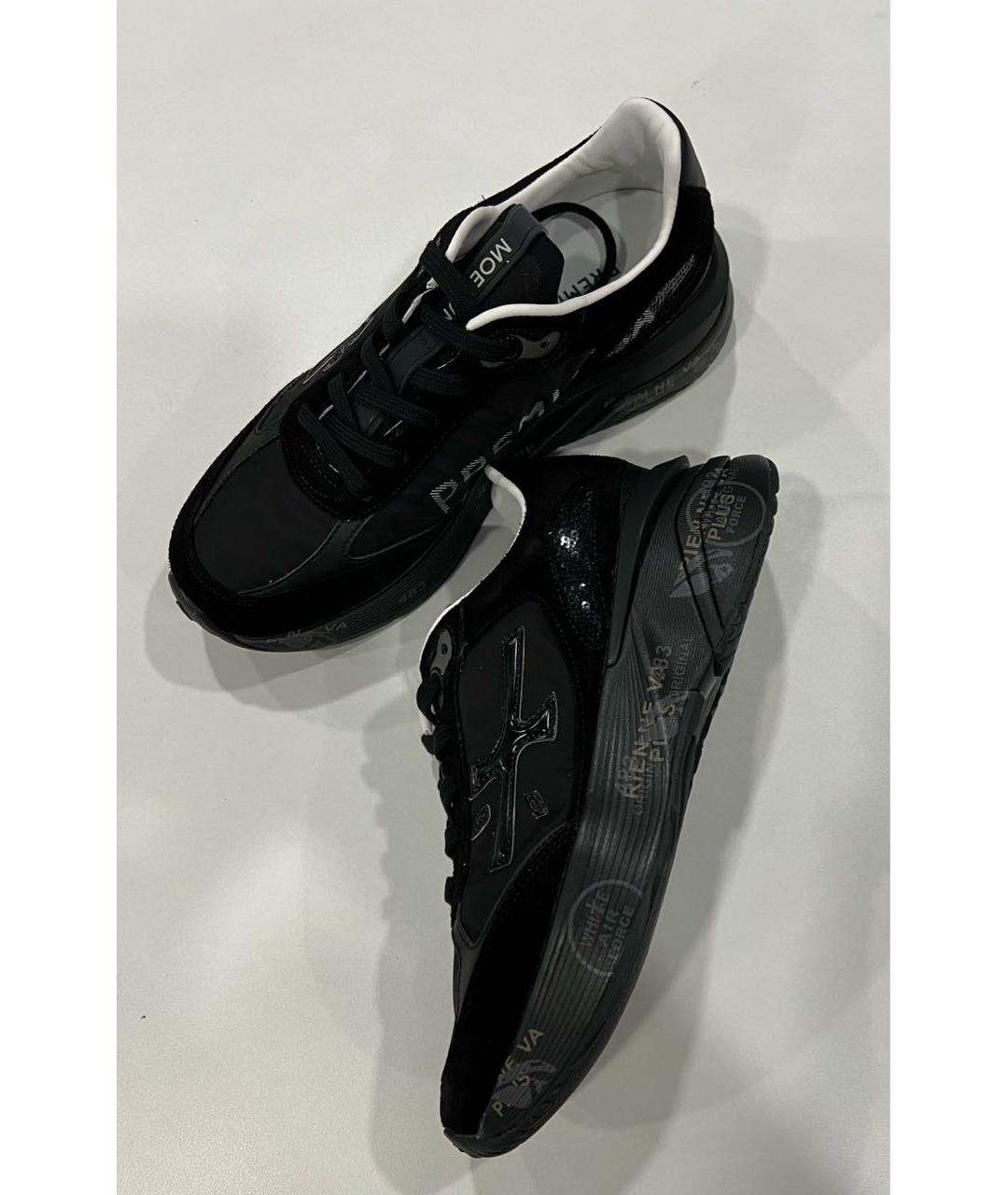 PREMIATA Черные кроссовки, фото 4