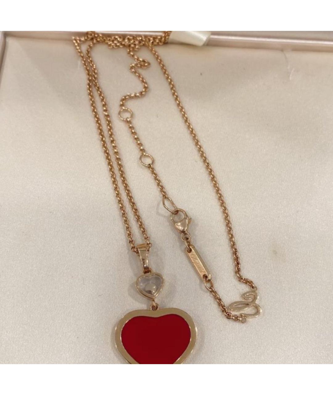 CHOPARD Золотое колье из розового золота, фото 6