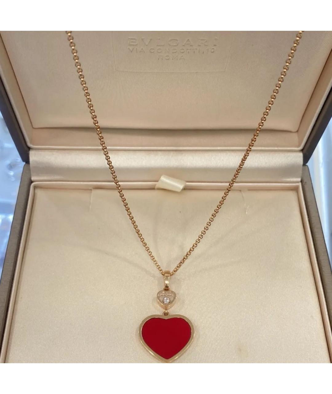 CHOPARD Золотое колье из розового золота, фото 4