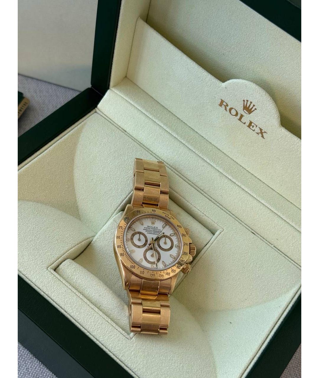 ROLEX Золотые часы из желтого золота, фото 2