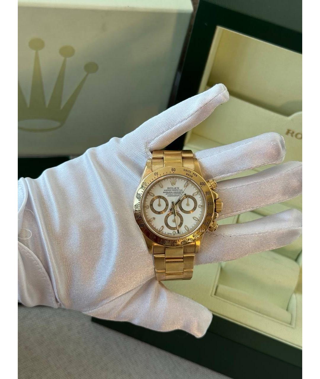 ROLEX Золотые часы из желтого золота, фото 3