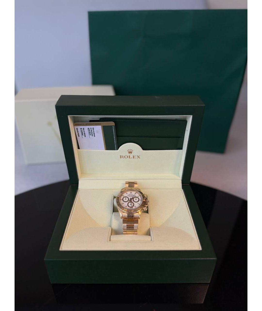 ROLEX Золотые часы из желтого золота, фото 5