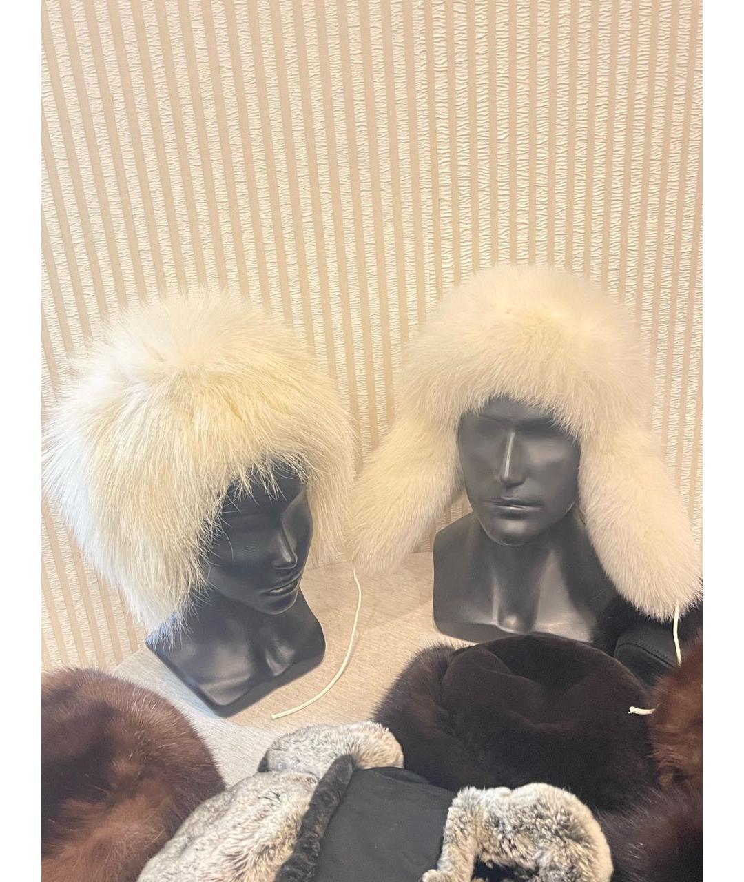 SAGA Бежевая шапка, фото 4