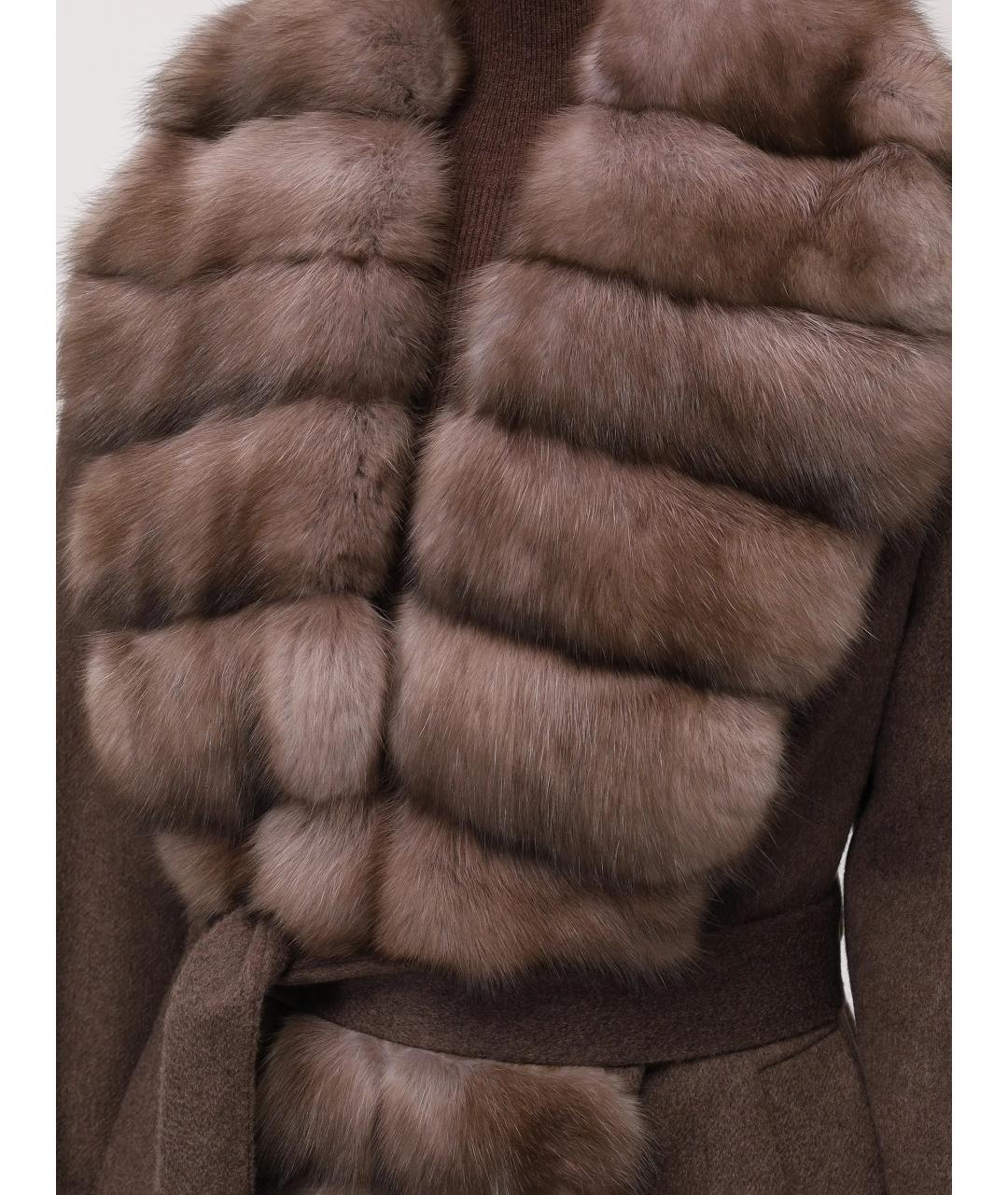 RINDI Коричневое пальто, фото 5