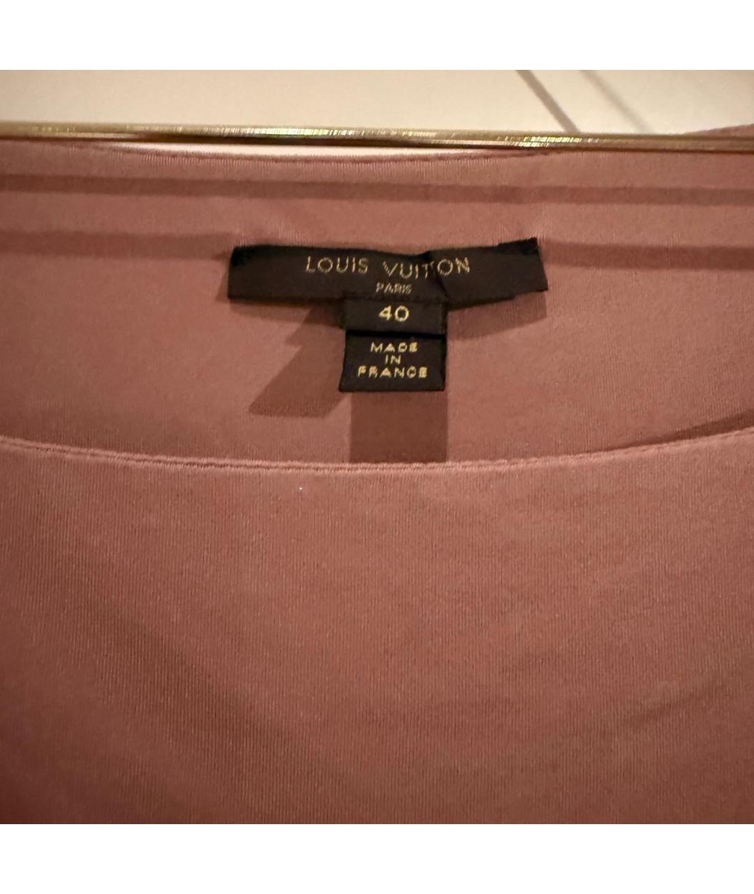LOUIS VUITTON Коралловое повседневное платье, фото 3