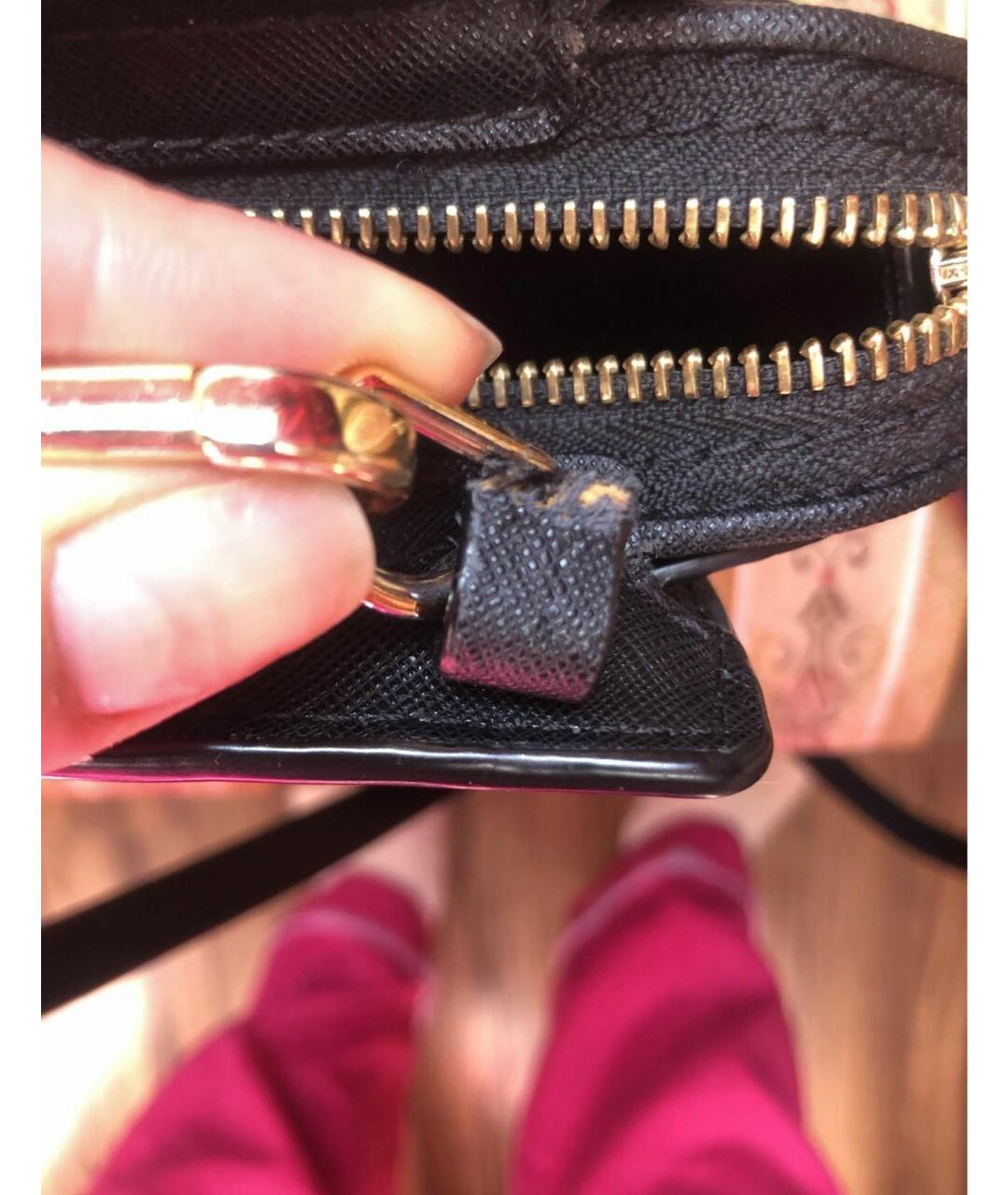 MICHAEL KORS Черная кожаная сумка тоут, фото 7