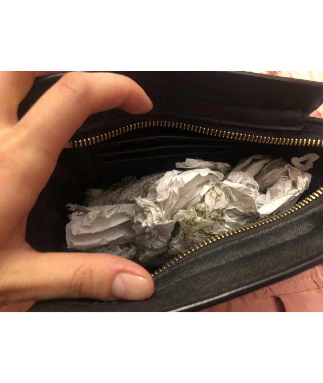 MICHAEL KORS Черная кожаная сумка тоут, фото 5