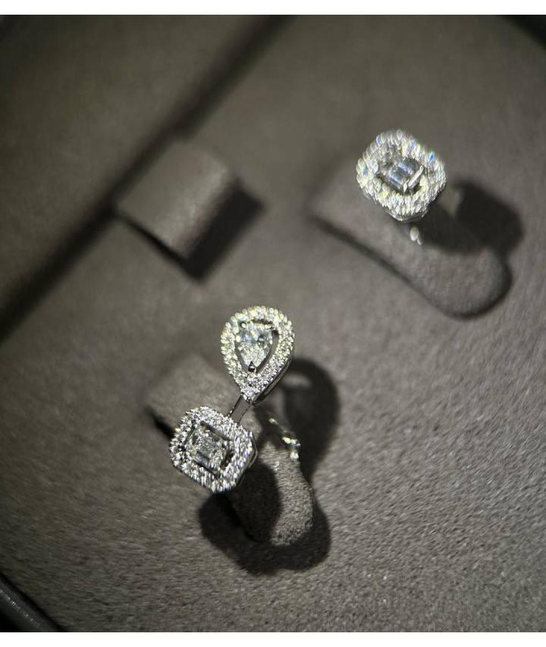 MESSIKA Серебряные серьги из белого золота, фото 2