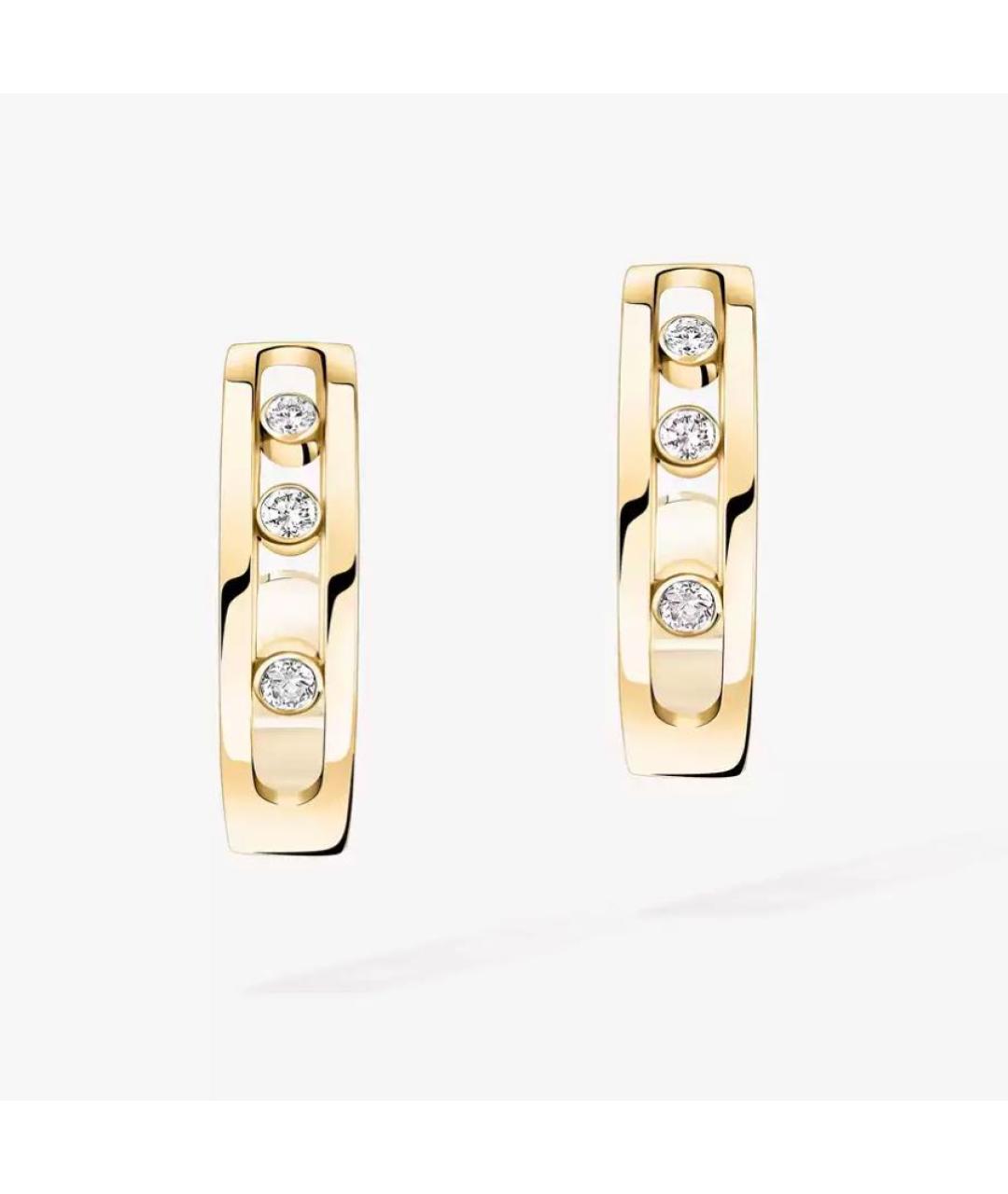 MESSIKA Золотые серьги из желтого золота, фото 2